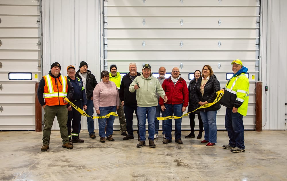 Ribbon Cutting Marks Completion Of New Green County Garage