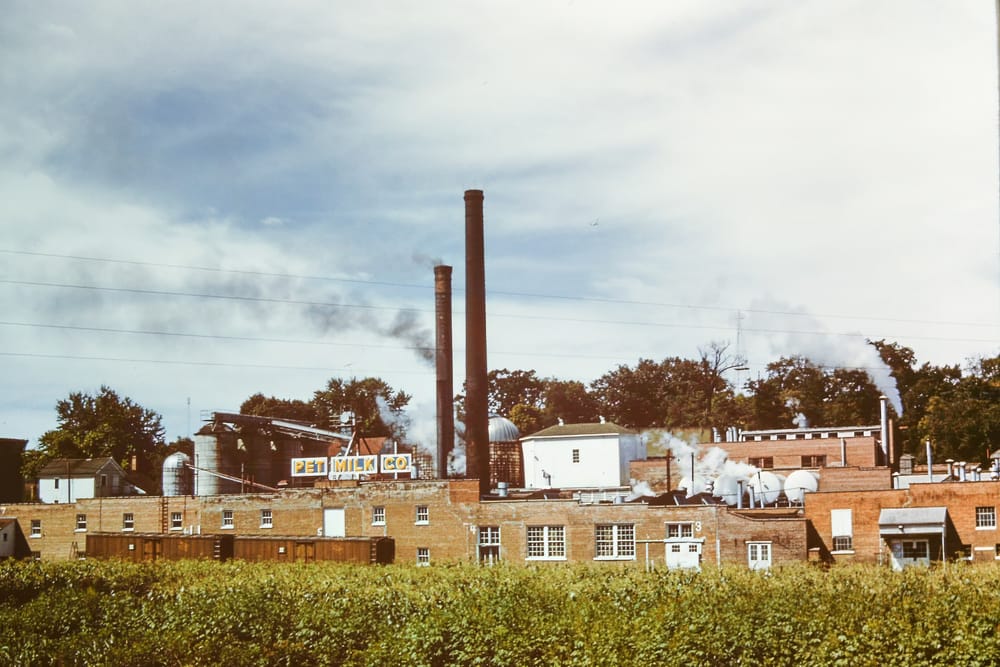 Historic Photo: Steam Over Pet Milk