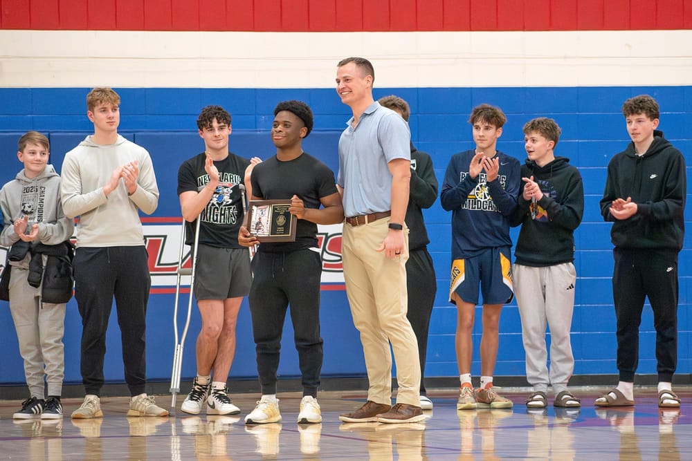 Tazeh Celebrated as Capitol Conference Player of the Year