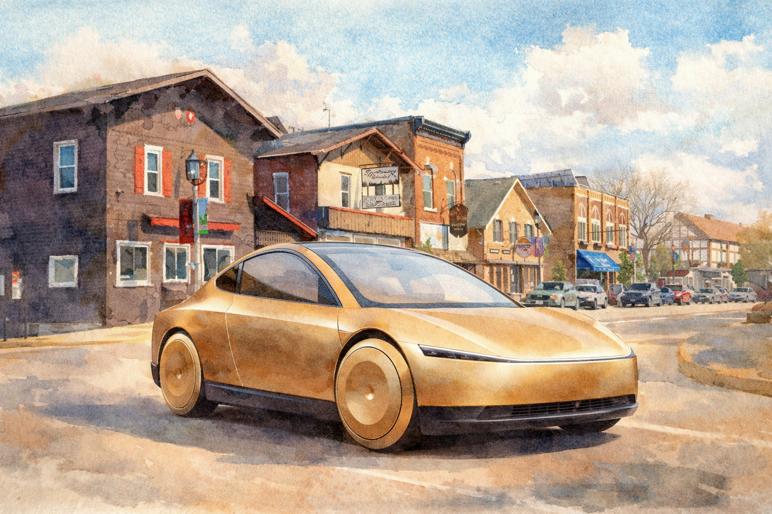 How Cybercabs Could Transform New Glarus