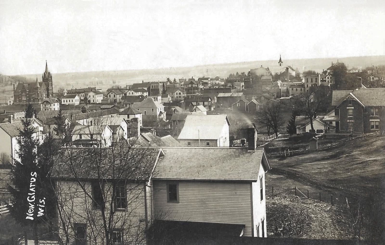 Historic Photo: 1908 New Glarus Postcard