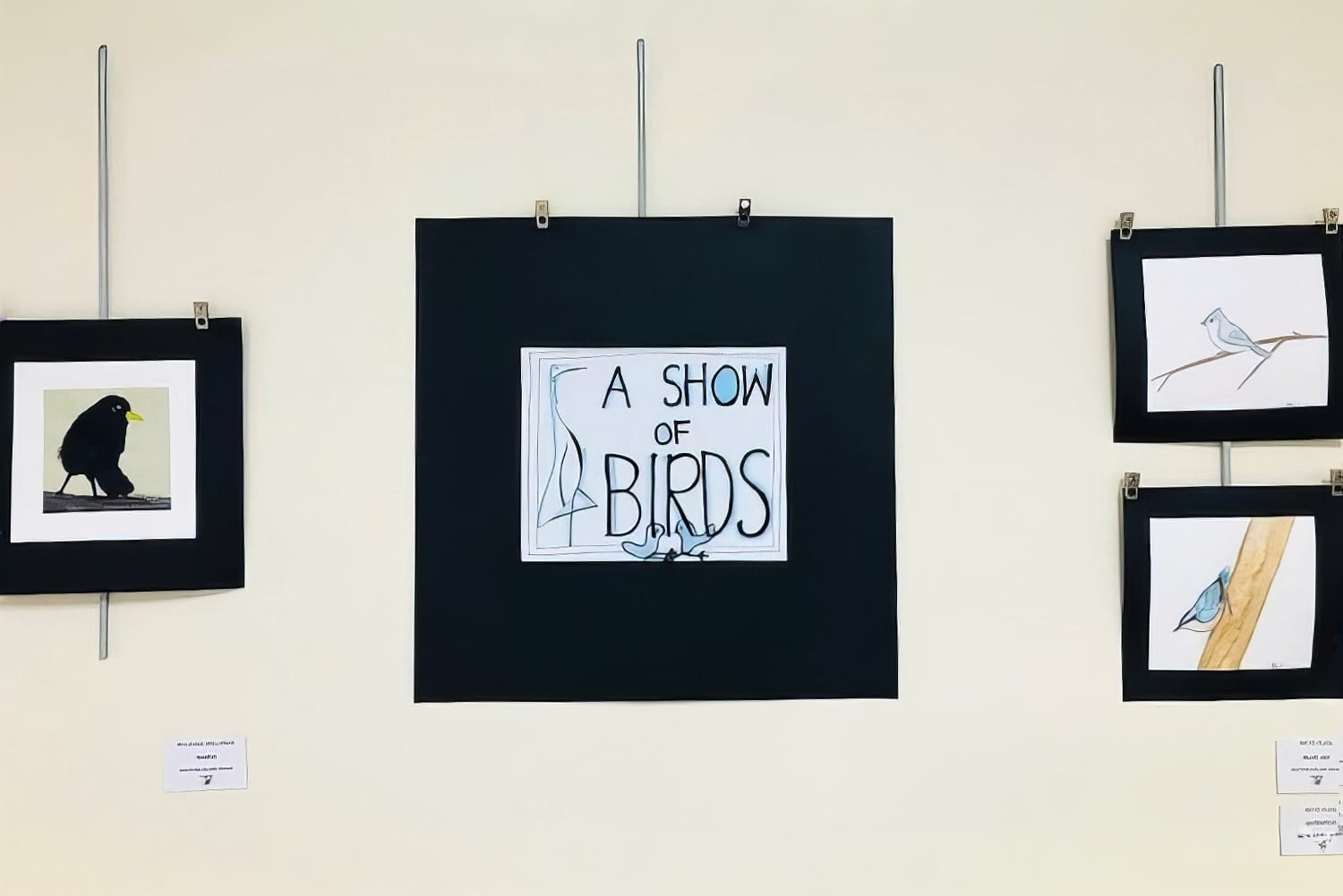 New Glarus Art Students Take Flight with Bird-Themed Gallery