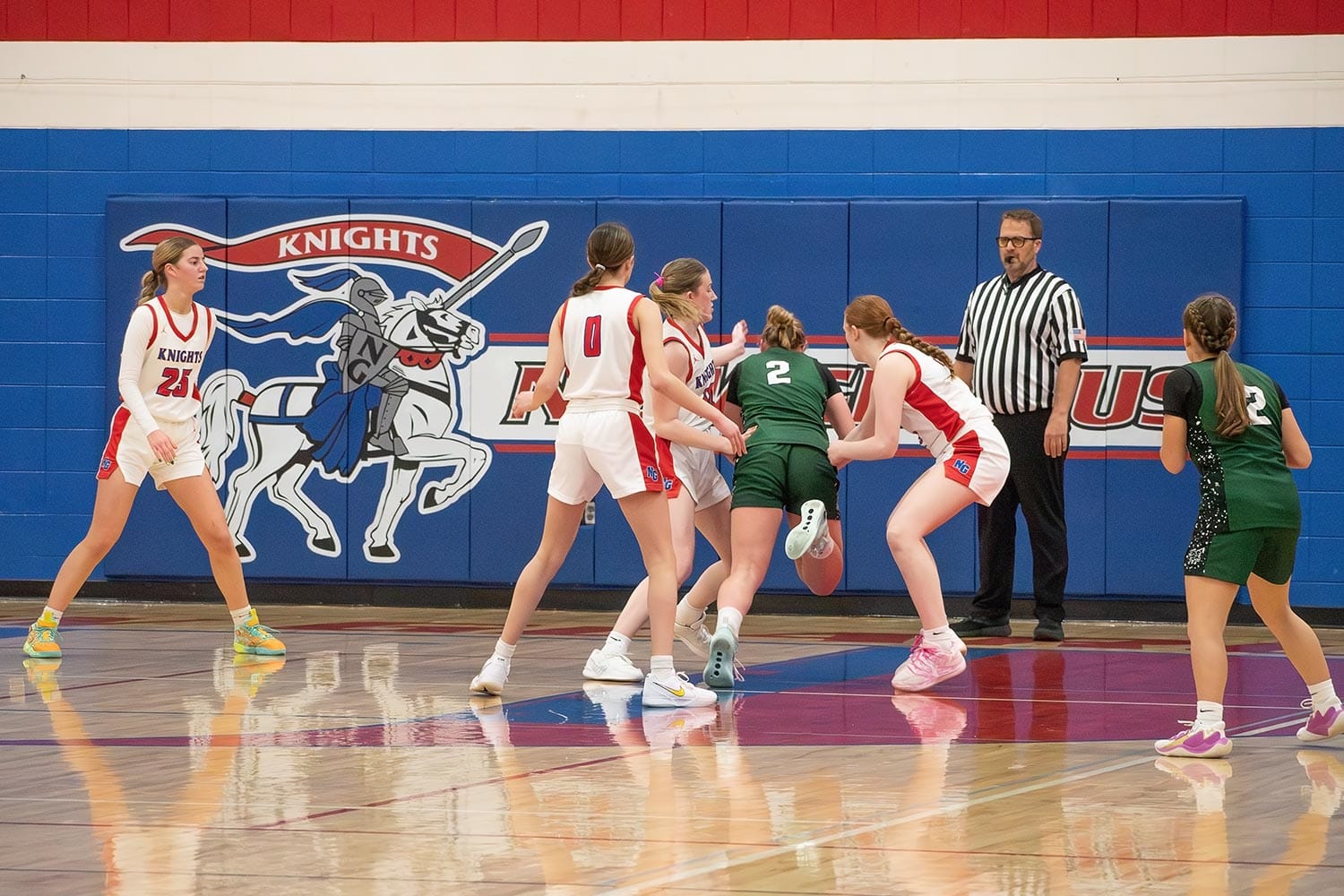 New Glarus Girls Open Capitol South Play with Convincing Win Over Wisconsin Heights