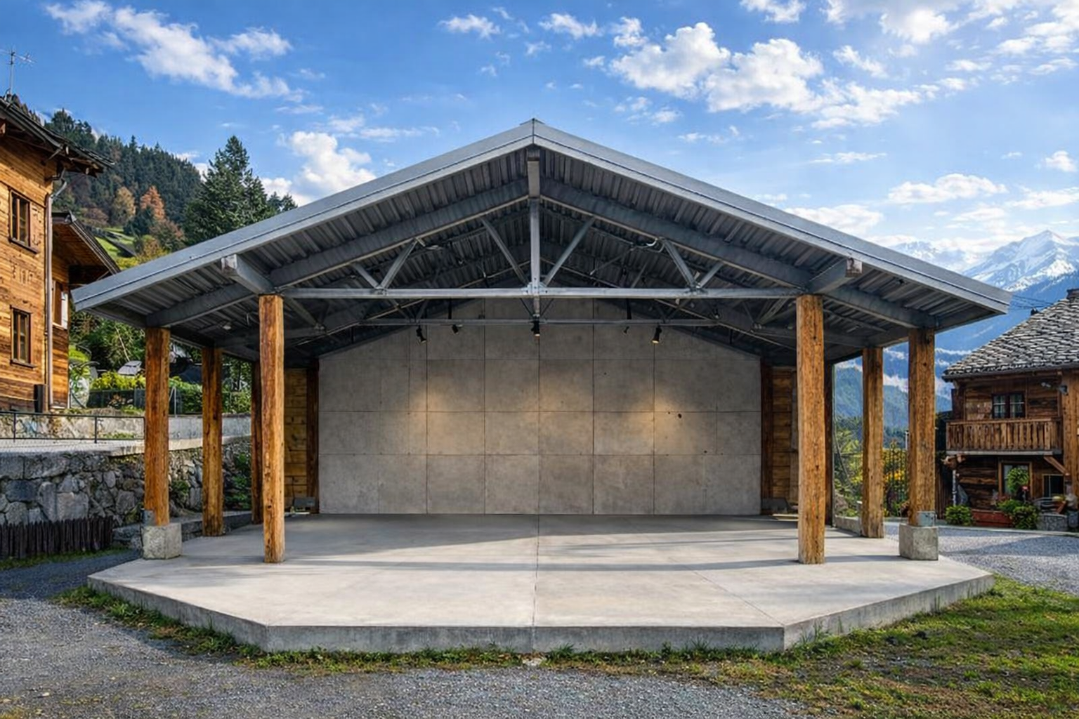 UW-Platteville Students Explore Band Shelter Concepts for Village Park