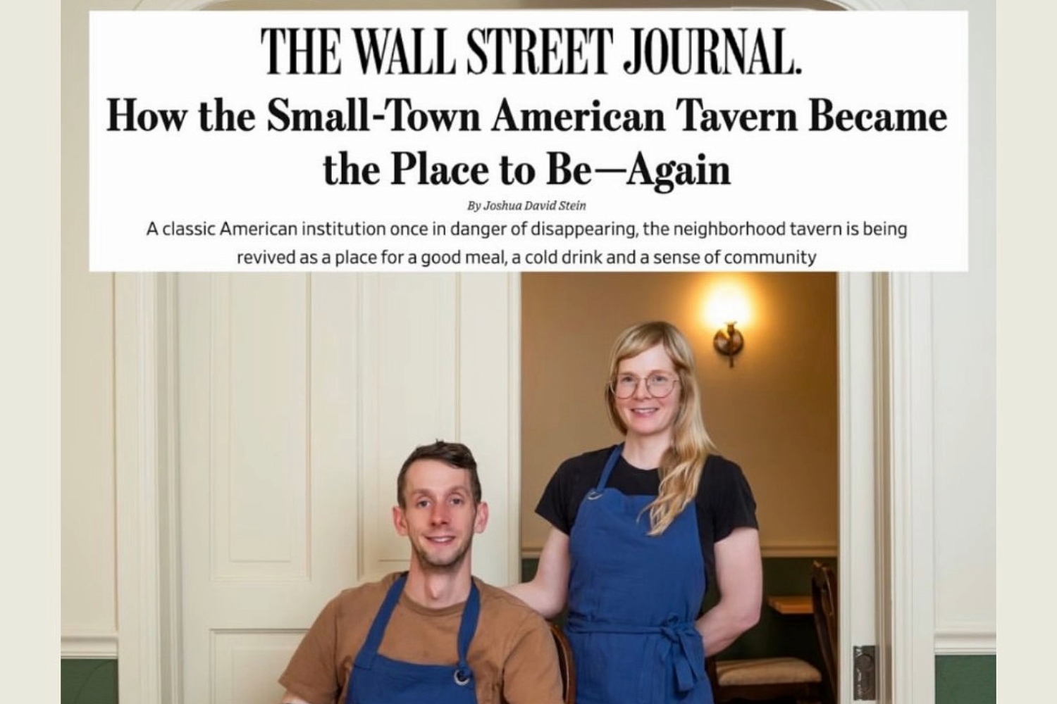 New Glarus’ Canter Inn Featured in The Wall Street Journal