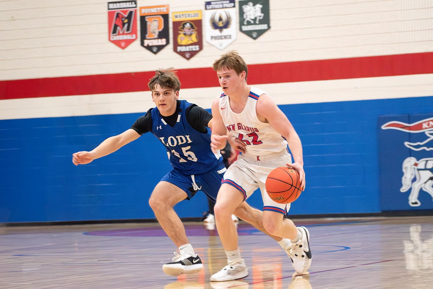 Glarner Knights Rally, Fall to Lodi in Non-Conference Test