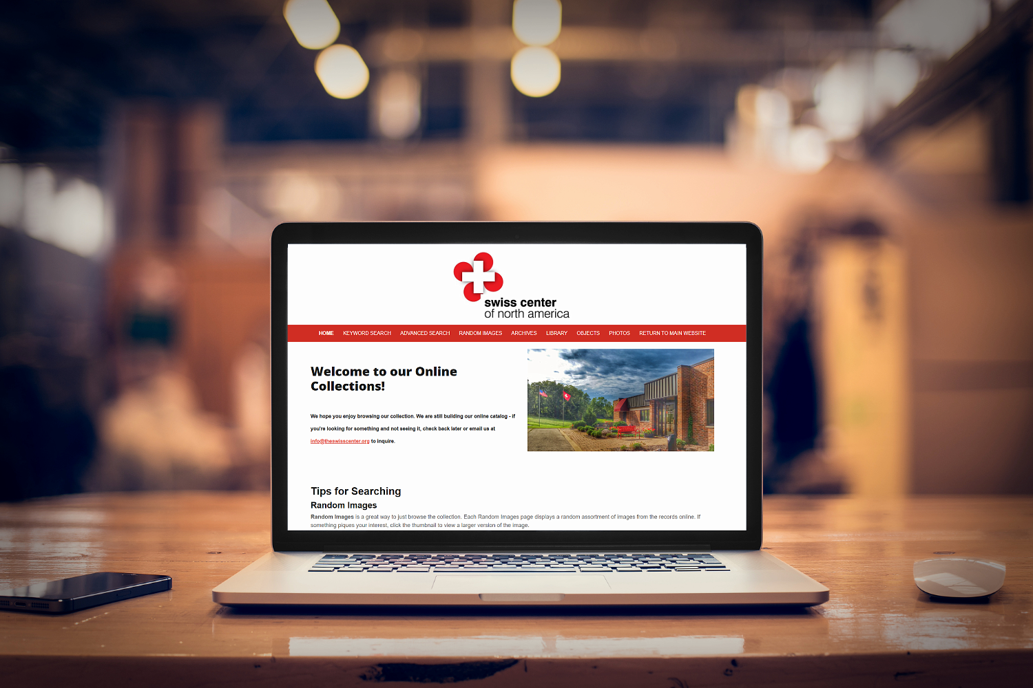 Swiss Center Launches Online Digital Catalog